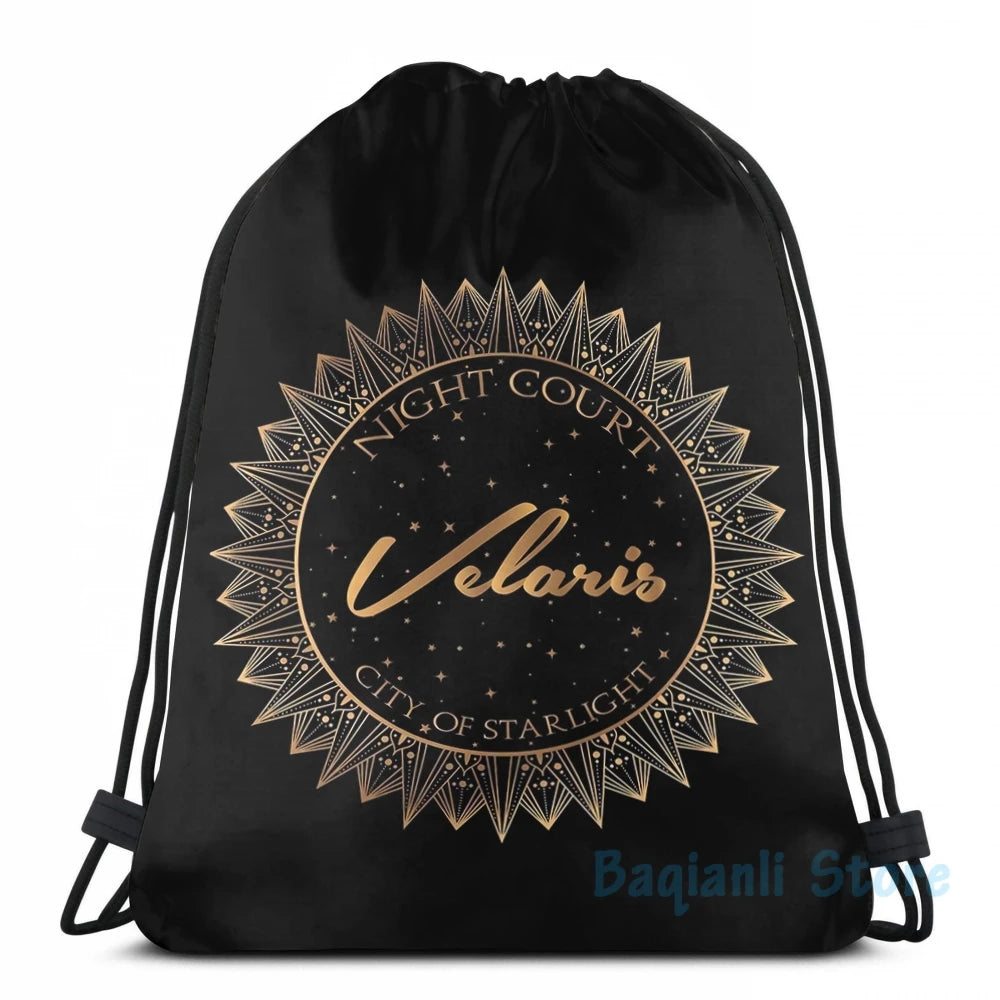 Night Court Velaris ACOTAR USB Charge Backpack School Travel Laptop Bag