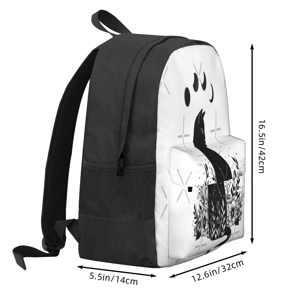 Night Garden Cat Backpacks Men's Backpacks Bags For Women