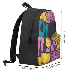 Nightmare Sewn Pattern Backpacks Personalised Female Backpack