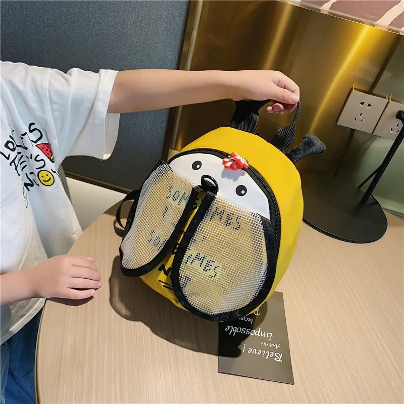Summer Baby Girls Boys Backpack Cartoon School Bag Anti-lost Student bag