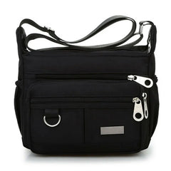 Nylon Waterproof Shoulder Bag Women Tote Messenger Cross Body Handbag