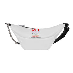 Noisydesigns Women's PU Chest Bag Hip Belt Fanny Pack Zipper Pouch