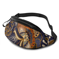 Noisydesigns Canvas Waist Bags For Women Phone Belt Heuptasje