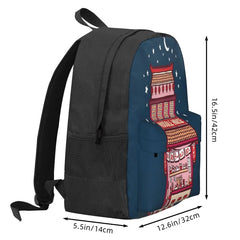 Noodle House At Night Backpacks Men's Backpacks Bags For Women Man Bag Backpack