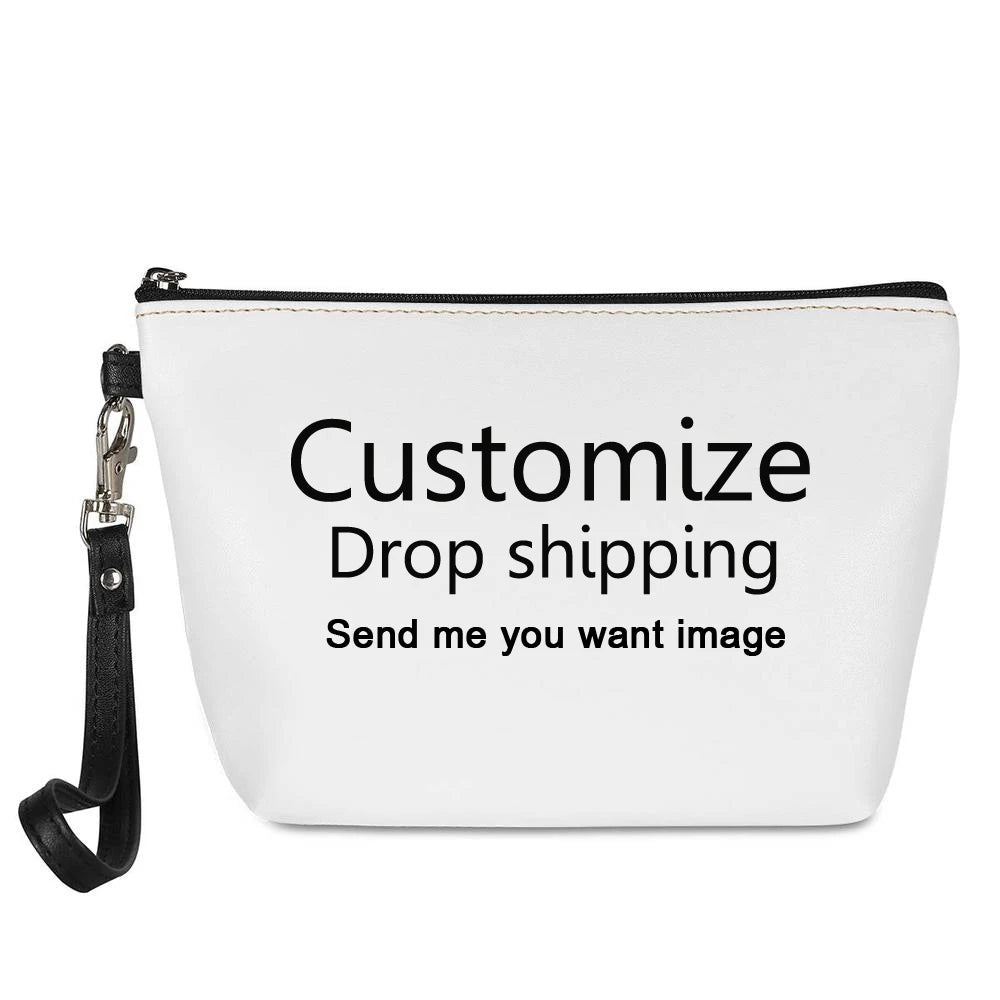 Small Women Christmas Makeup Bag Mama Neceser Travel Cosmetics Pouchs