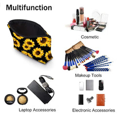 Small Women Christmas Makeup Bag Mama Neceser Travel Cosmetics Pouchs