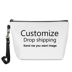 Small Women Christmas Makeup Bag Mama Neceser Travel Cosmetics Pouchs