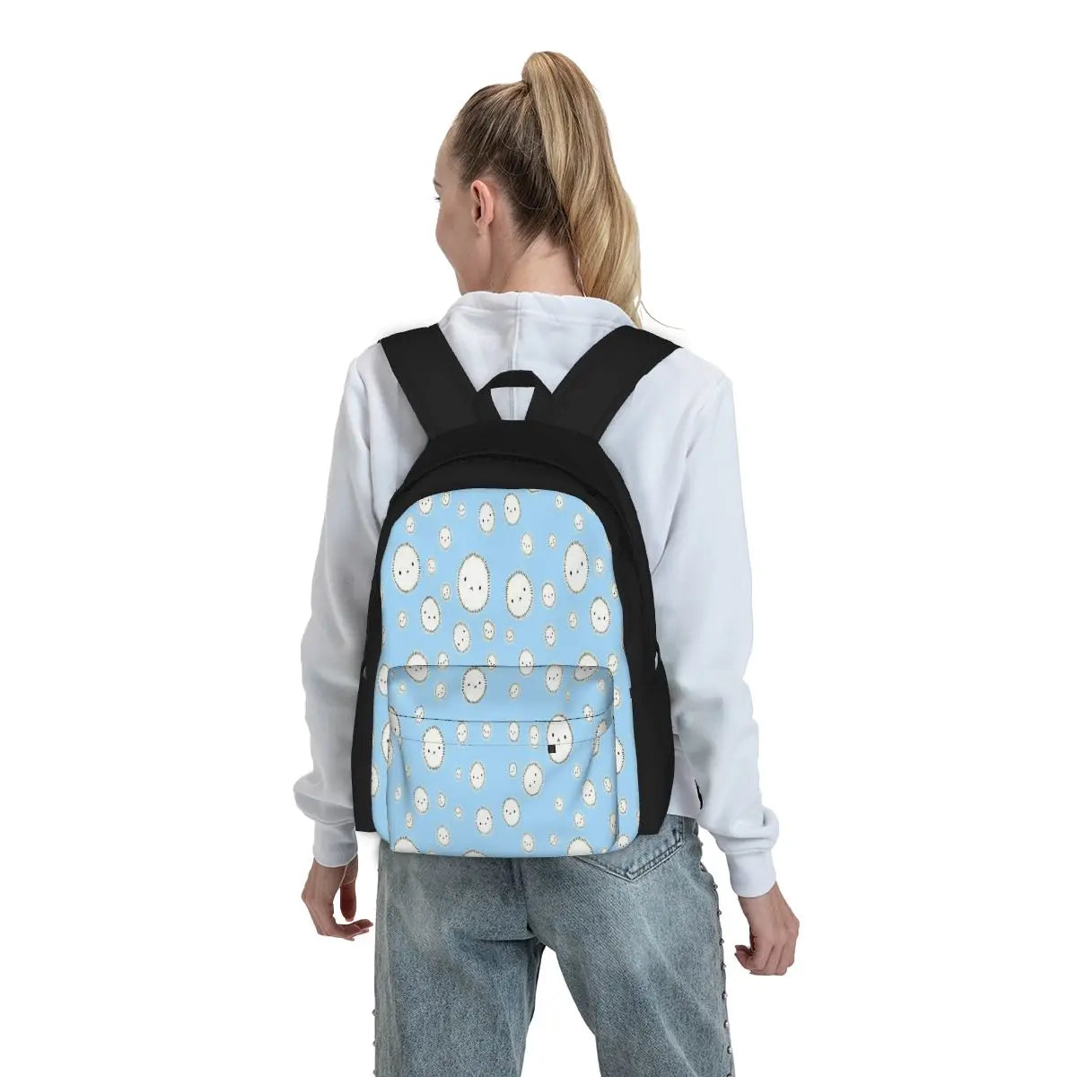 Noragami Yukine Puffball Backpack Men Women Harajuku Female Backpack