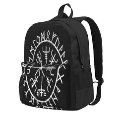 Nordic Mythology Rune Circle 2 Backpacks Men's Backpacks Bags For Women