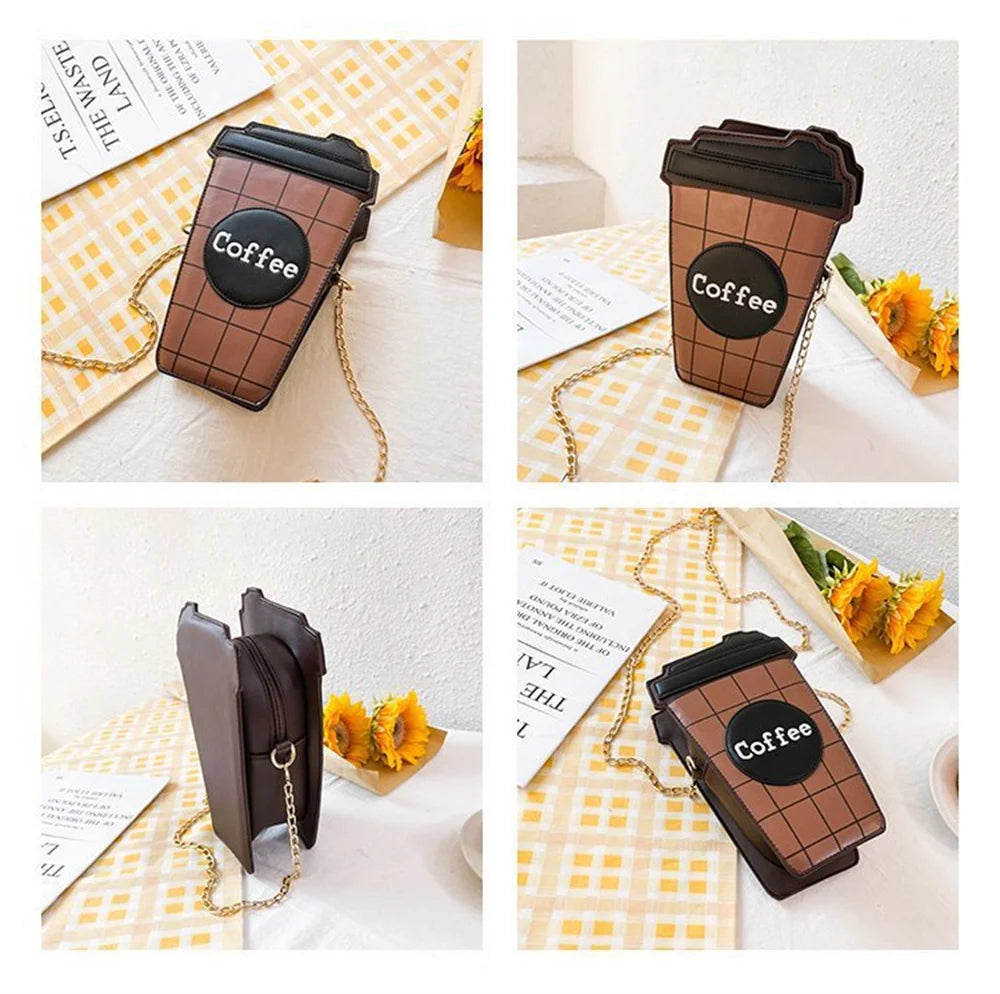 Novelty Phone Bags Crossbody Coffee Satchel for Women