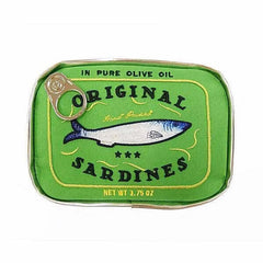 Retro Canned Sardines Makeup Bag - Travel Cosmetic Pouch