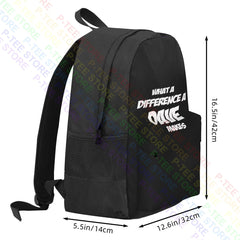 Funny Dave Makes Slogan Joke Large Backpack