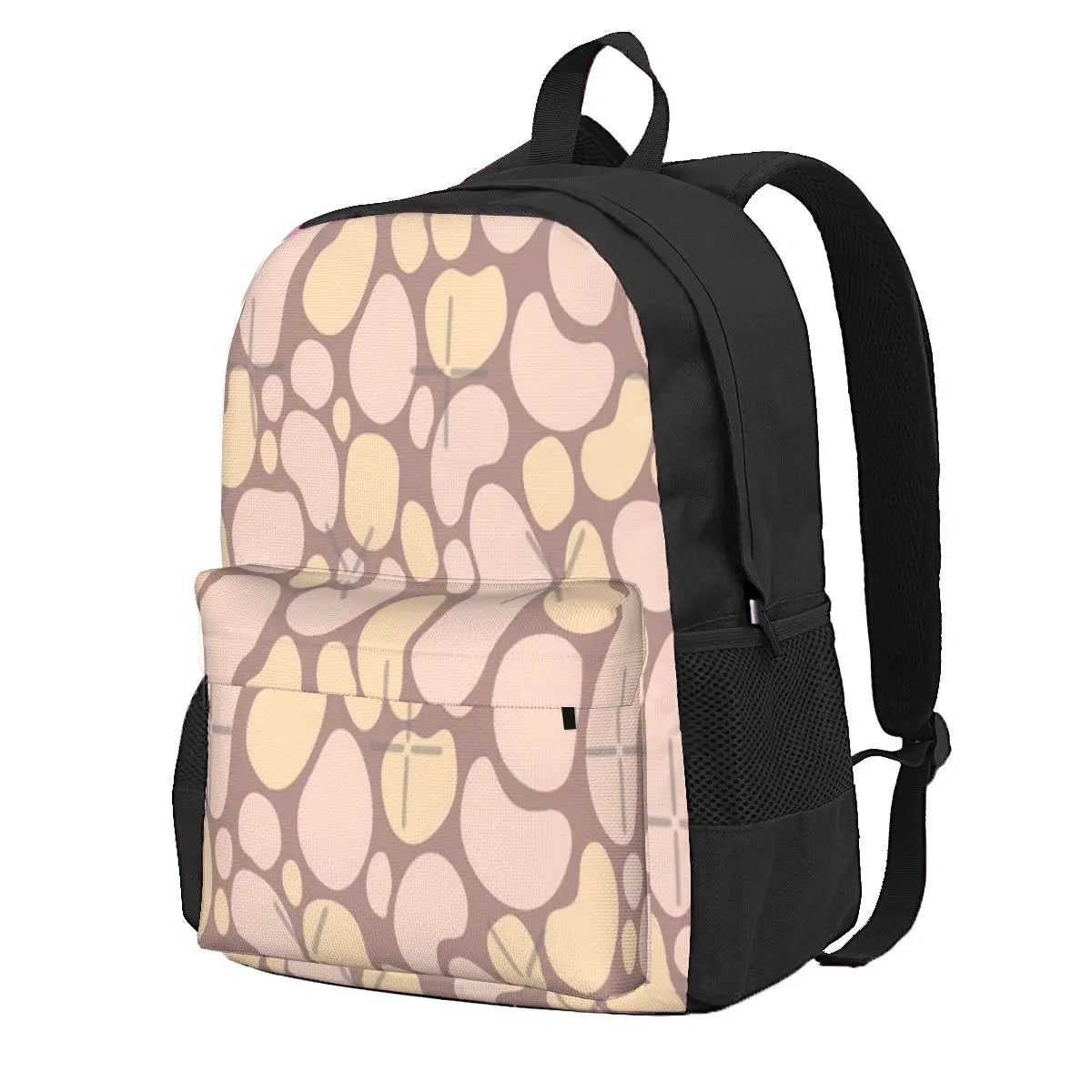 Nude Abstract Seamless Pattern Backpacks Men's Women's Back Pack Eco Friendly