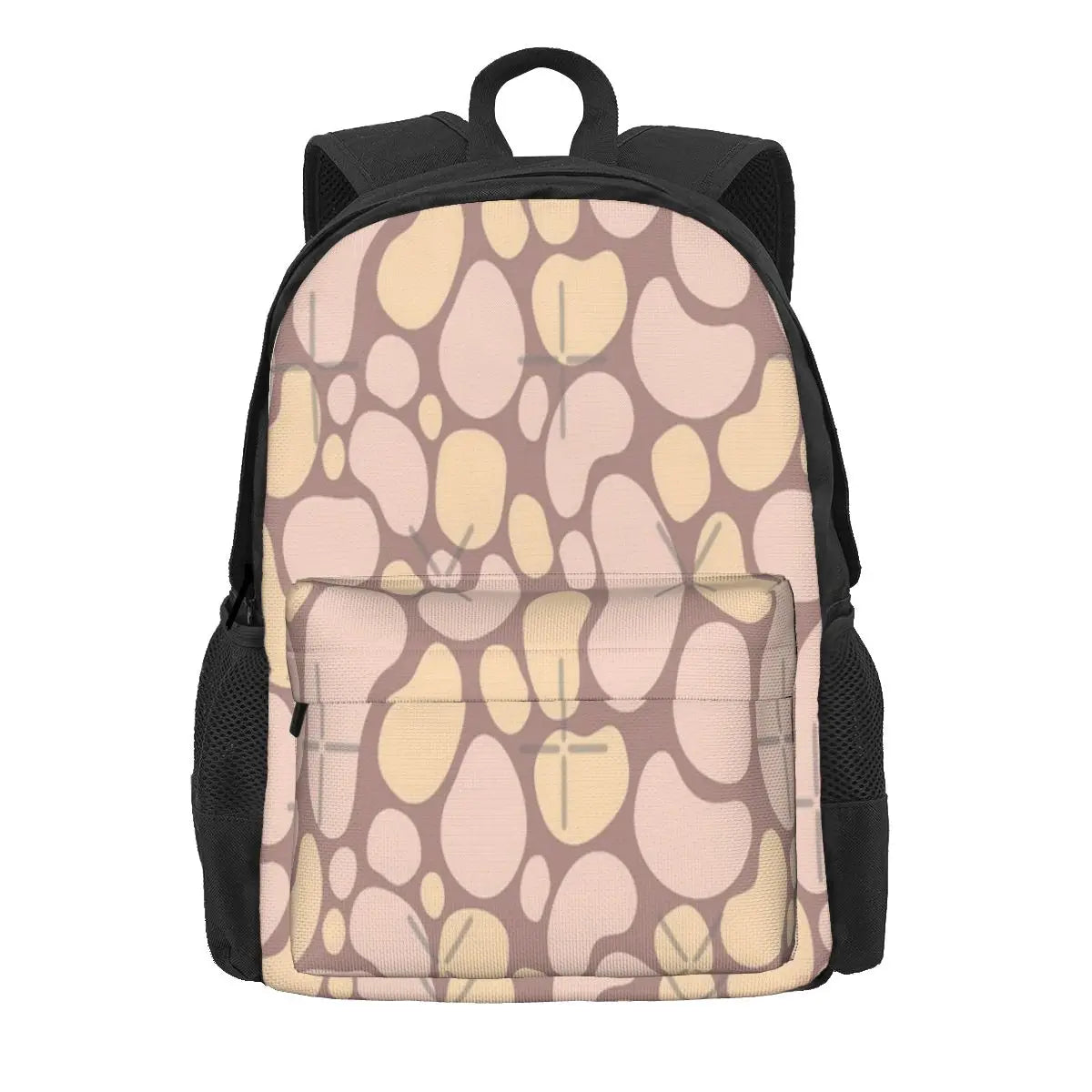 Nude Abstract Seamless Pattern Backpacks Men's Women's Back Pack Eco Friendly
