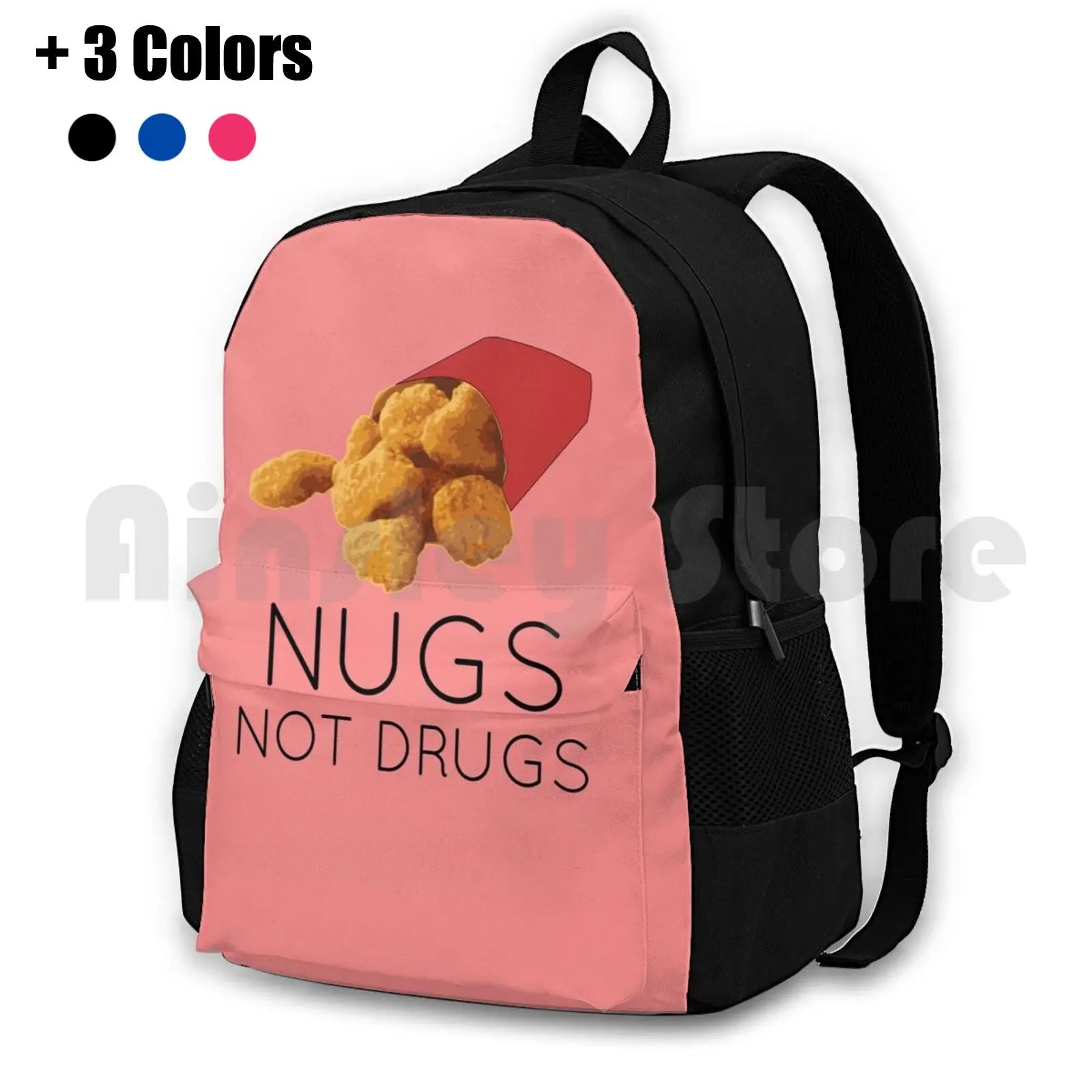 Nugs Not Drugs Outdoor Hiking Backpack