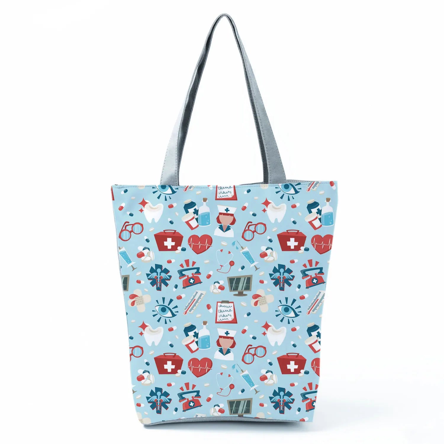 Nurse Angel ECG Shoulder Bag Portable Handbag