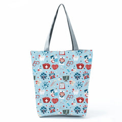 Nurse Angel ECG Shoulder Bag Portable Handbag