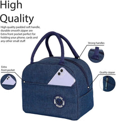 Nurse Cooler Lunch Box Insulated Thermal Picnic Travel Food Storage Handbag