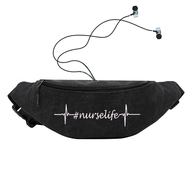 Nurse Life Waist Bag Nursing Fanny Pack Gift for Nurse