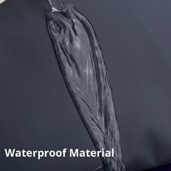 Waterproof Nylon Waist Bag for Men and Women - 4 Pockets