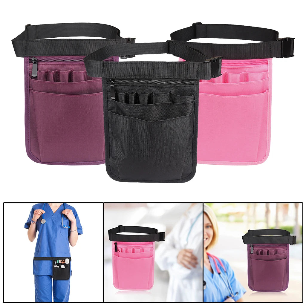 Nurse Organizer Waist Bag Pouch for Accessories Tool Kit