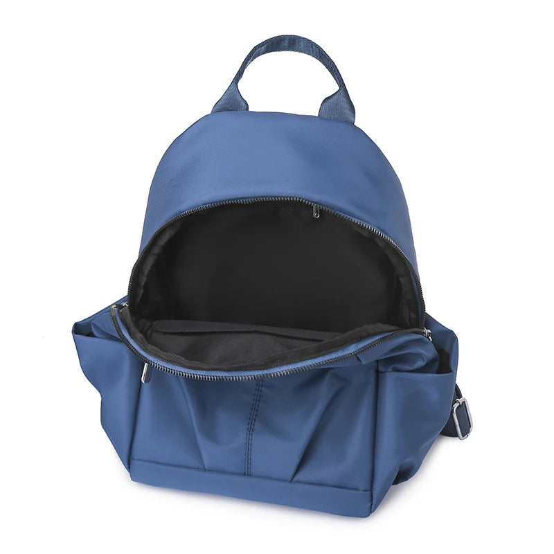 Nylon Backpack Women Wild Shoulder Bag School bag Mochilas Female