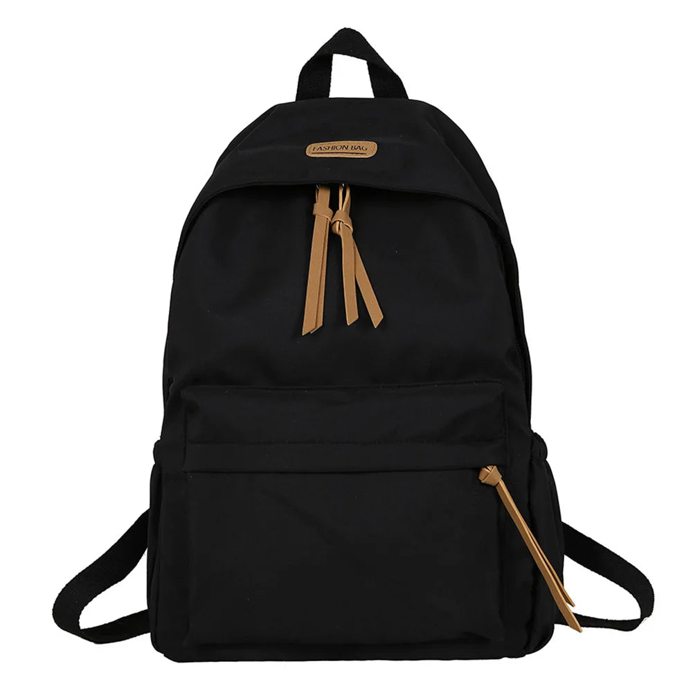 Nylon Backpack School Bookbag Shoulder Bag Student Senior Packs Mochilas