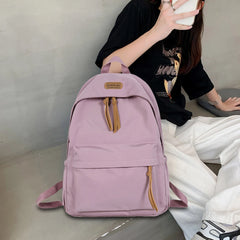 Nylon Backpack School Bookbag Shoulder Bag Student Senior Packs Mochilas