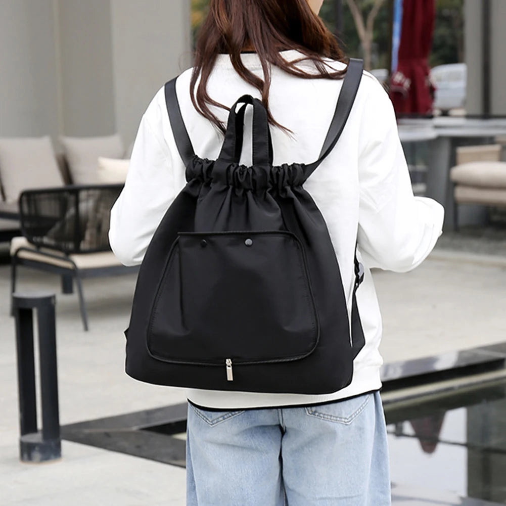 Nylon Backpack with Wet Separation for Sports Training Gym Yoga Swimming