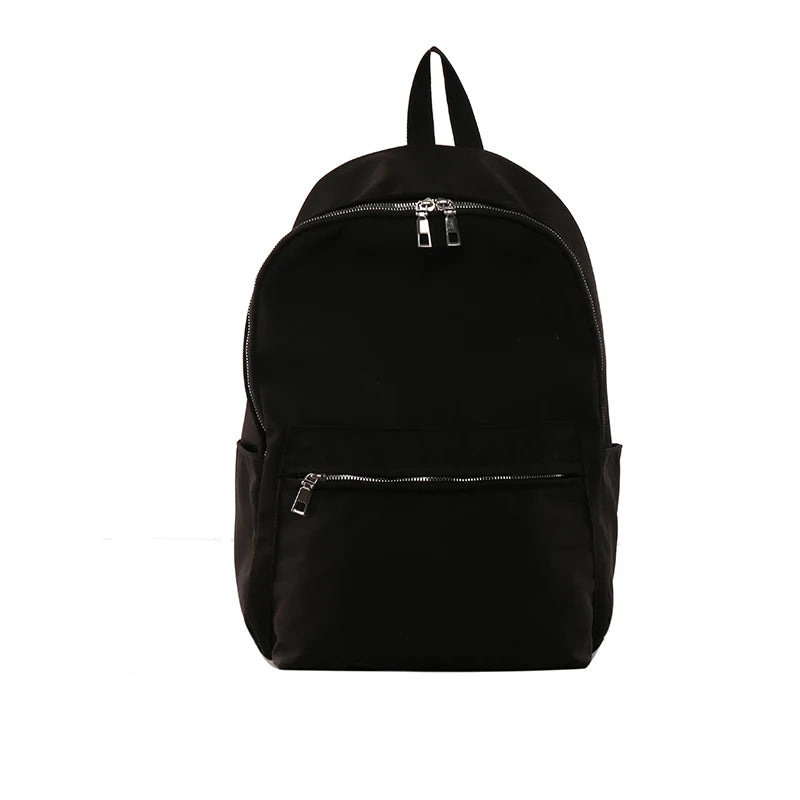 Nylon Backpack Women Shoulder Bag For Teenage Girl School Bag
