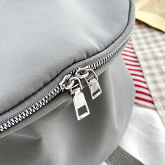 Nylon Backpack Women Shoulder Bag For Teenage Girl School Bag