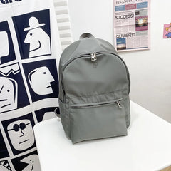 Nylon Backpack Women Shoulder Bag For Teenage Girl School Bag