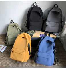 Nylon Waterproof Women Shoulder Bag Backpack For Teenage Girls