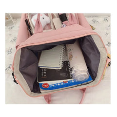 Nylon Backpacks Women School Bag Backpack High School Bags for Girls