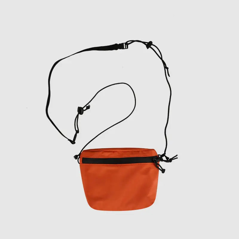 Nylon Summer Shoulder Bag Casual Solid Zipper Soft Crossbody Bag