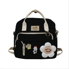 Women's Nylon Crossbody Shoulder Bag Canvas Tote Satchel