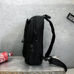 Men's Nylon Chest Bag Messenger Waterproof Travel Phone Bag