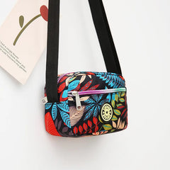 Middle-Aged Women's Crossbody Bag Nylon Cloth Single Shoulder Diagonal Bag