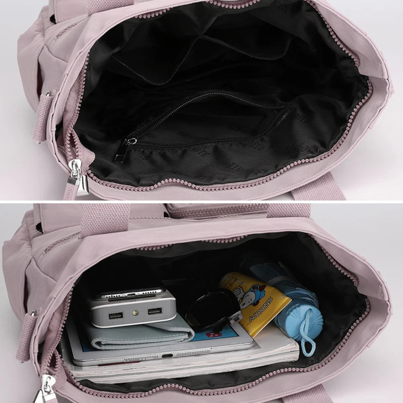 Nylon Cloth Women Handbags Large Capacity Female Messenger Shoulder Bags