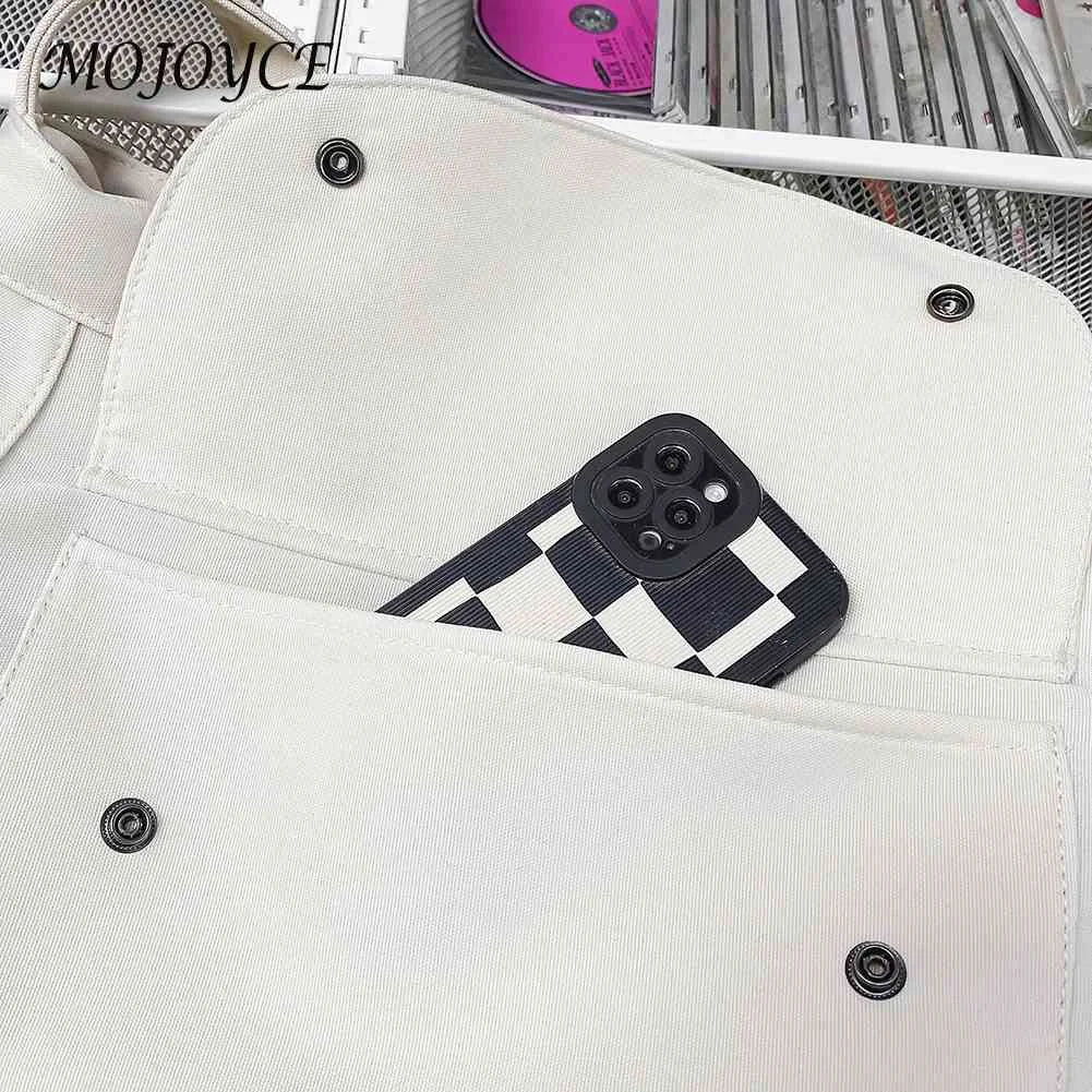 Nylon Couple Phone Pouch Shoulder Bag with Pendant Package