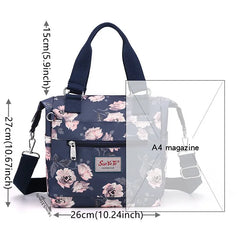 Nylon Crossbody Bag Waterproof Handbag Ladies Tote Purse Shoulder Bags