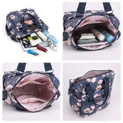 Nylon Crossbody Bag Waterproof Handbag Ladies Tote Purse Shoulder Bags