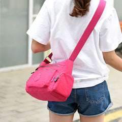 Nylon Crossbody Bag Women Messenger Bags Waterproof Handbag Ladies Tote Purse