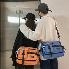 Nylon Crossbody Bags for Men Shoulder Bag Large Capacity Messenger Bag