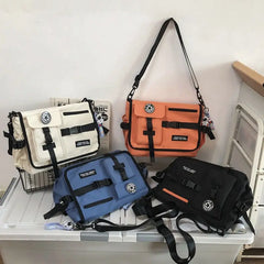 Nylon Crossbody Bags for Men Shoulder Bag Large Capacity Messenger Bag