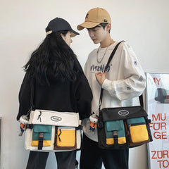 Nylon Crossbody Bags for Women Messenger Bag Casual Female Handbags