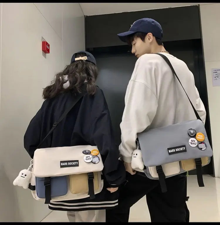 Nylon Crossbody Bags Large Capacity Shoulder Bag