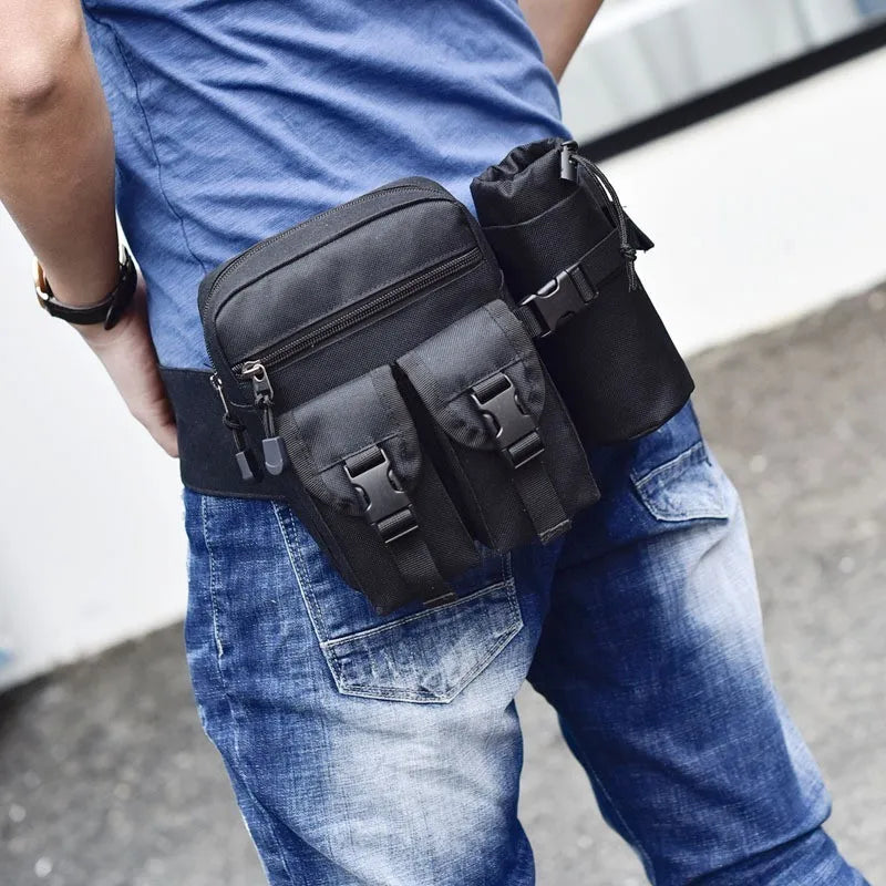 Nylon Fanny Pack Waist Bag For Men Belt Sport Chest Bum Heuptas Bolsa Cintura