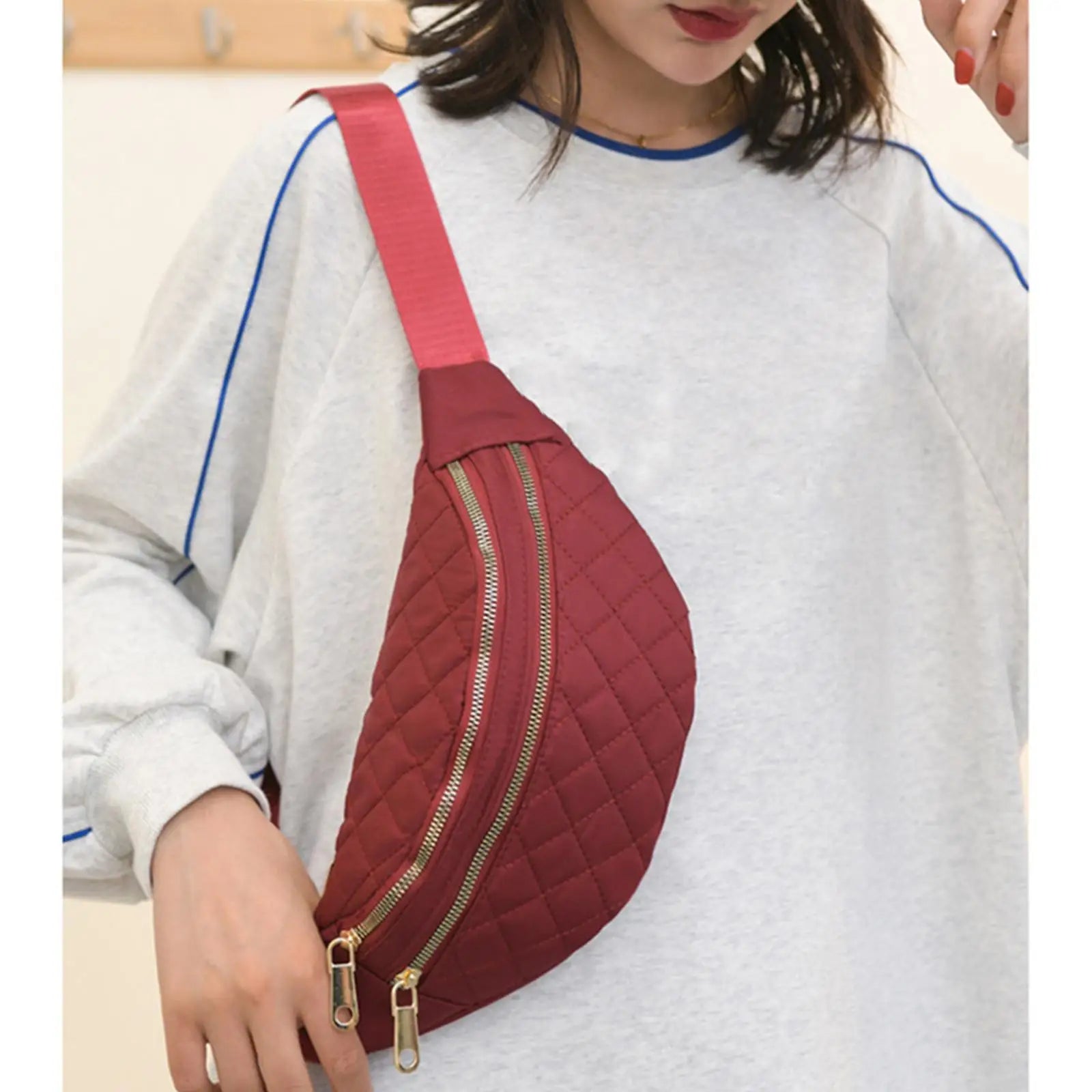 Nylon Fanny Pack for Women Backpack - Fishing Casual Workout