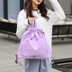 Nylon Fitness Bag Dry Wet Separation Rucksack Lightweight Multifunctional